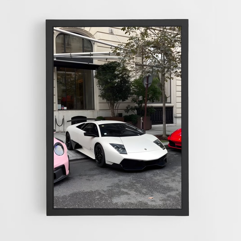 Poster Légende Nocturne – affiche Lamborghini (vue 2)
